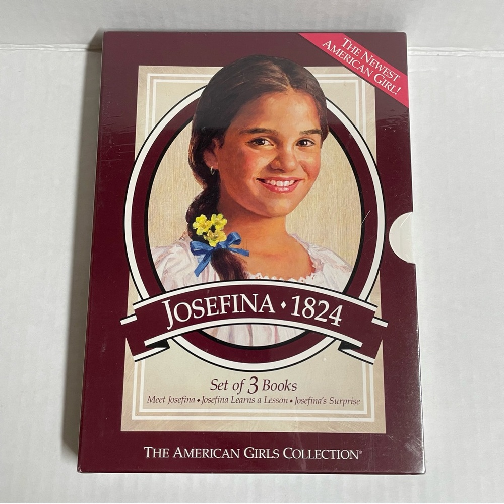New! Vintage American Girl Josefina 1824 Set of 3 books factory sealed